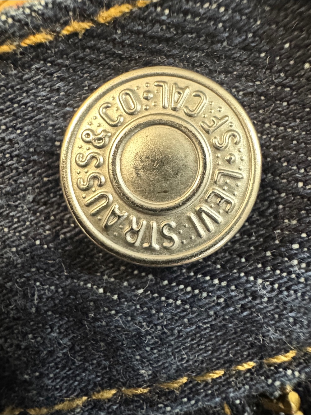 Levi's Indigo Straight-Leg Jeans - Picture 11 of 11